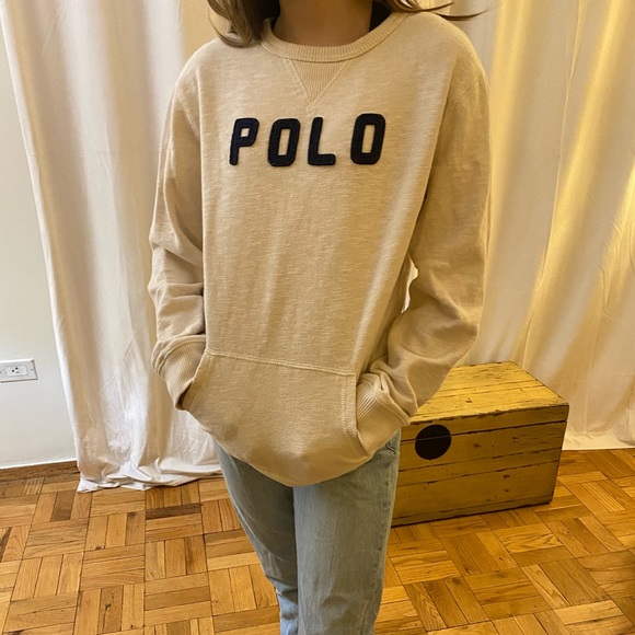 Vintage Polo Spellout Ralph Lauren Crewneck - Picture 1 of 4